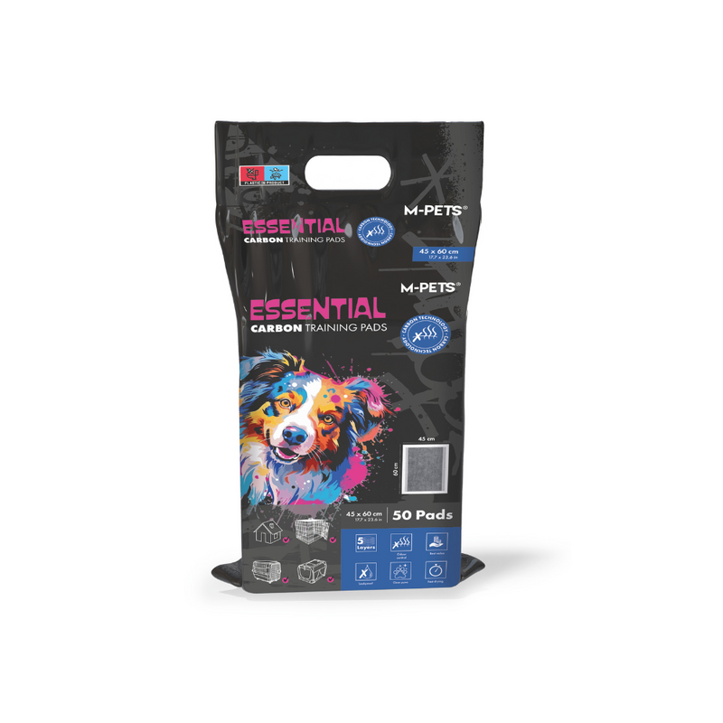 ESSENTIAL Carbon Training Pads 45x 60 cm - 50 pcs