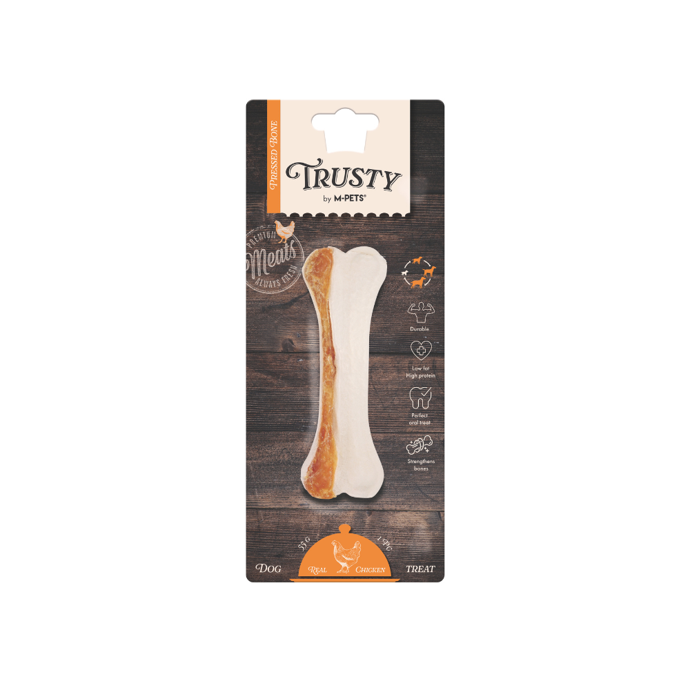 TRUSTY Pressed bone Chicken Flavor 12.7 cm
