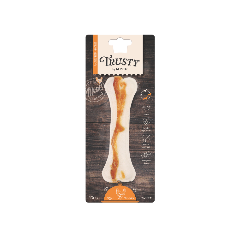 TRUSTY Pressed bone Chicken Flavor 15.3 cm