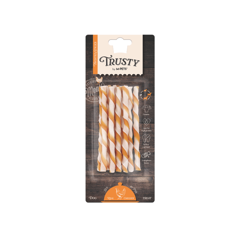 TRUSTY Twisted sticks Chicken Flavor 12.7 cm
