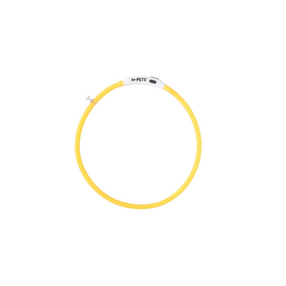 FLASH LED rechargeable collar Orange