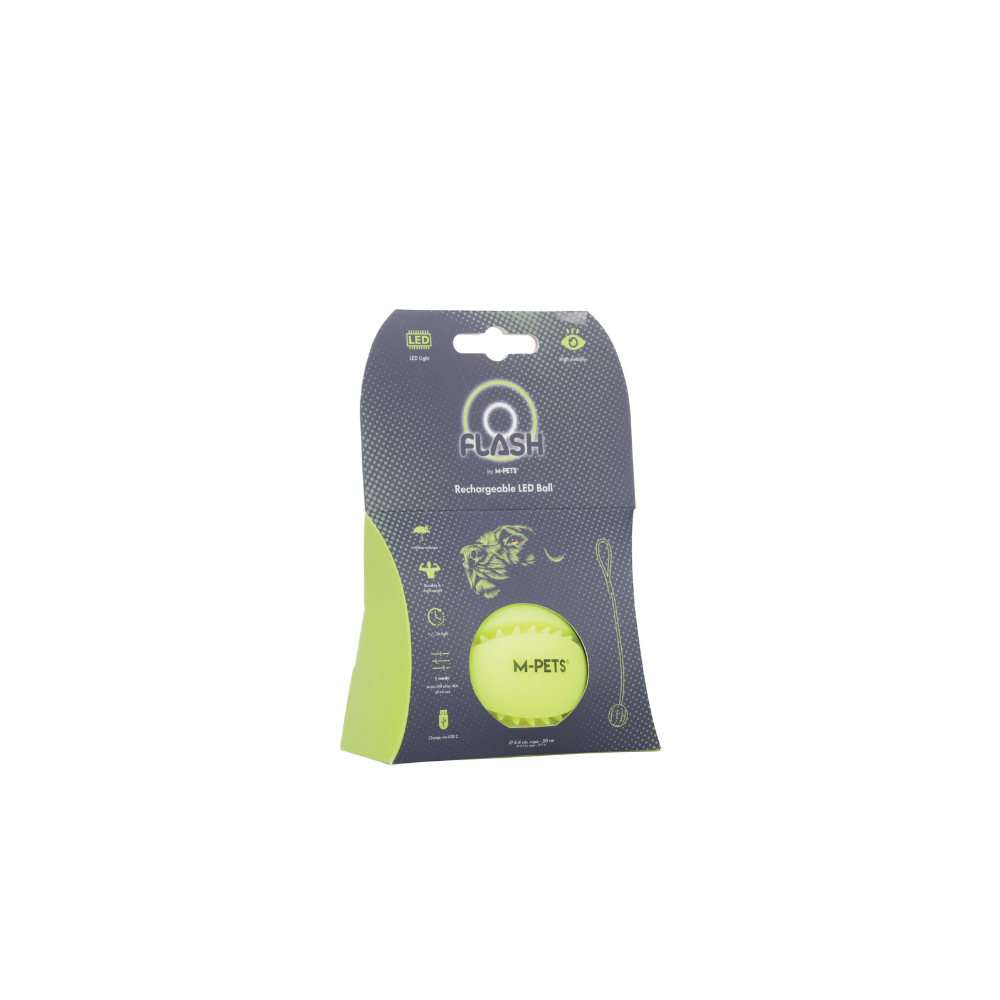 FLASH LED Ball Green