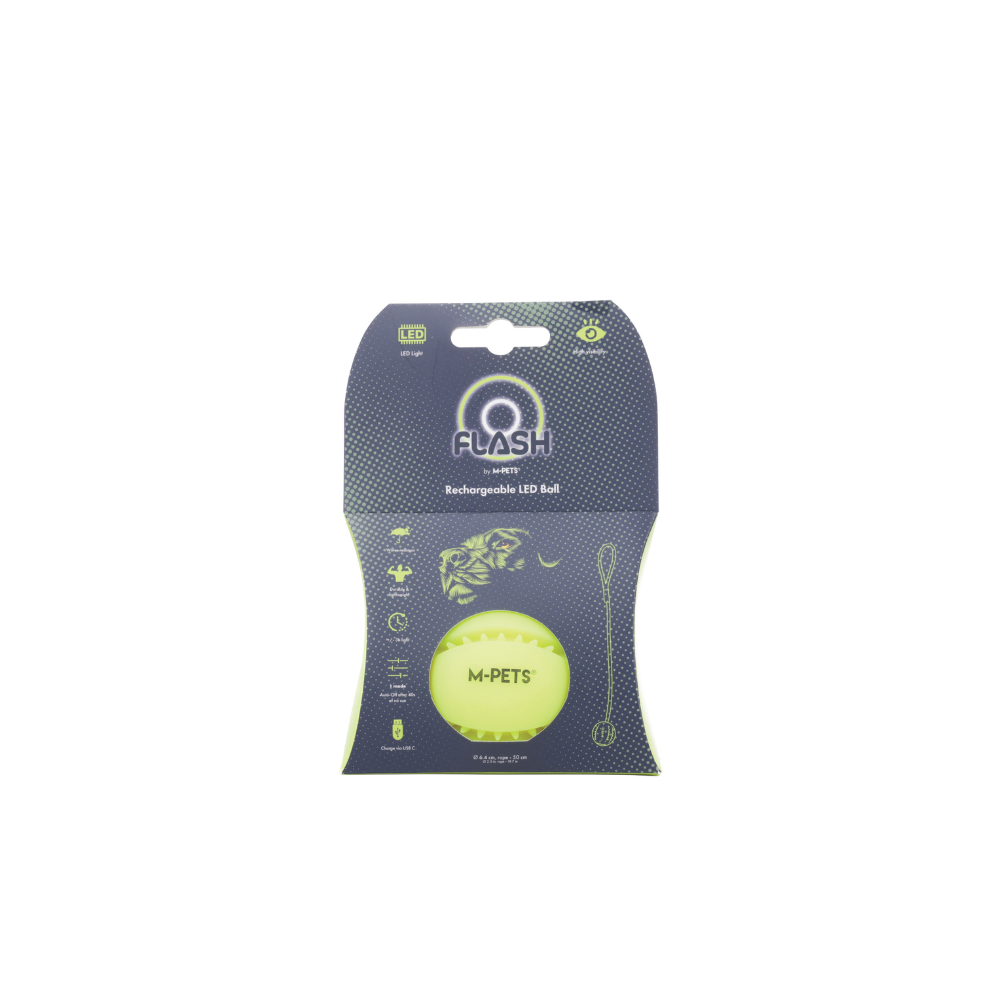 FLASH LED Ball Green