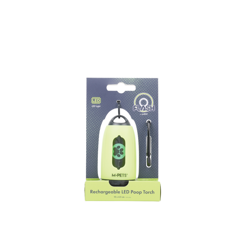 FLASH LED Poop Torch Green