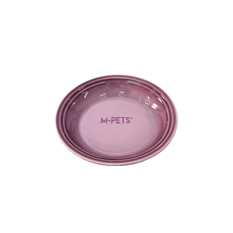 PETJOY Flatty Ceramic Bowl - Purple  500ml