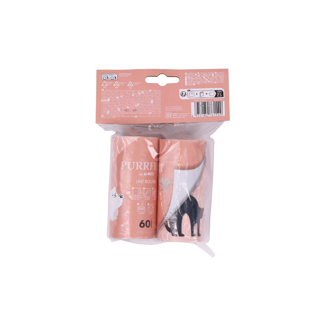 PURRFECT Lint roller 60 sheets refilling