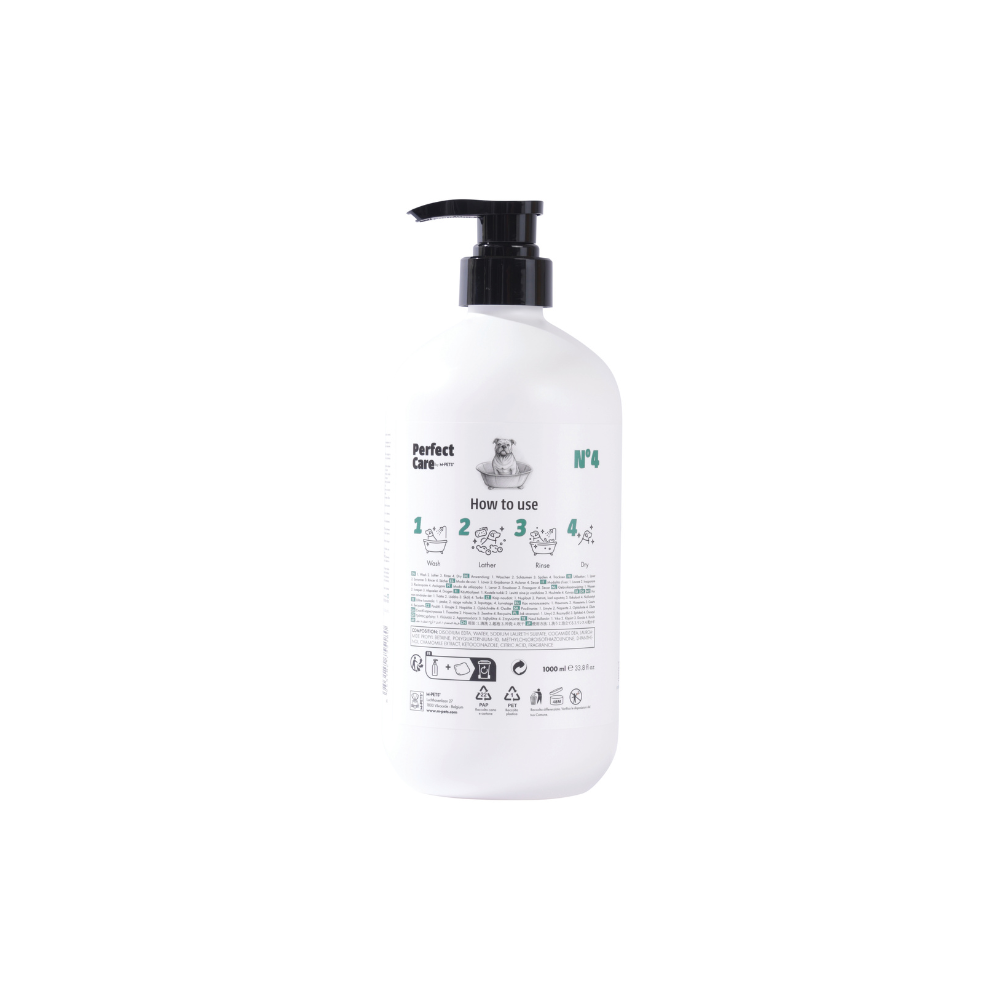 PERFECT CARE  No.4 - Antiseptic & Antifungal Dog Shampoo 1L