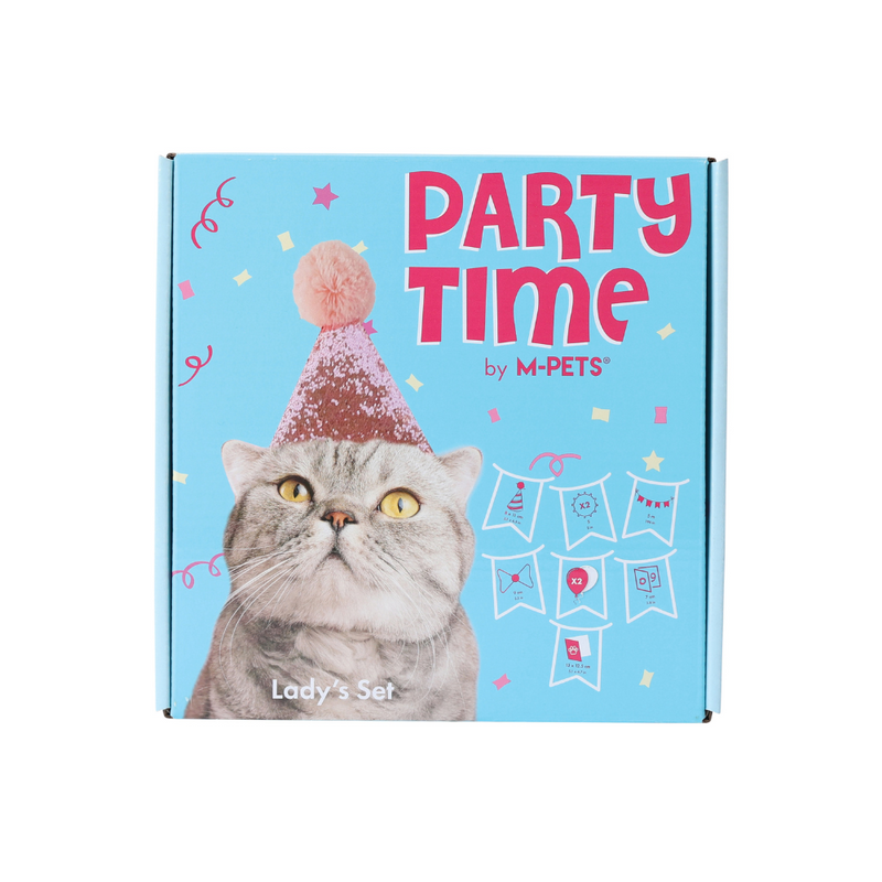 PARTY TIME Cat Lady's set