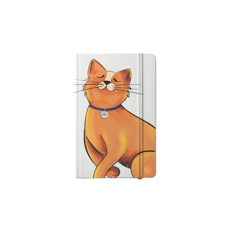 PETJOY Notebook A5 Galya - Orange