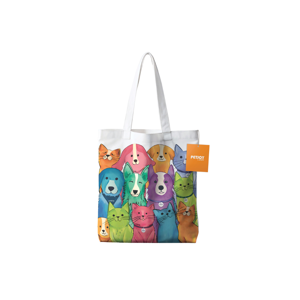 PETJOY HappyTote Shopping Bag PetFamily - Colour