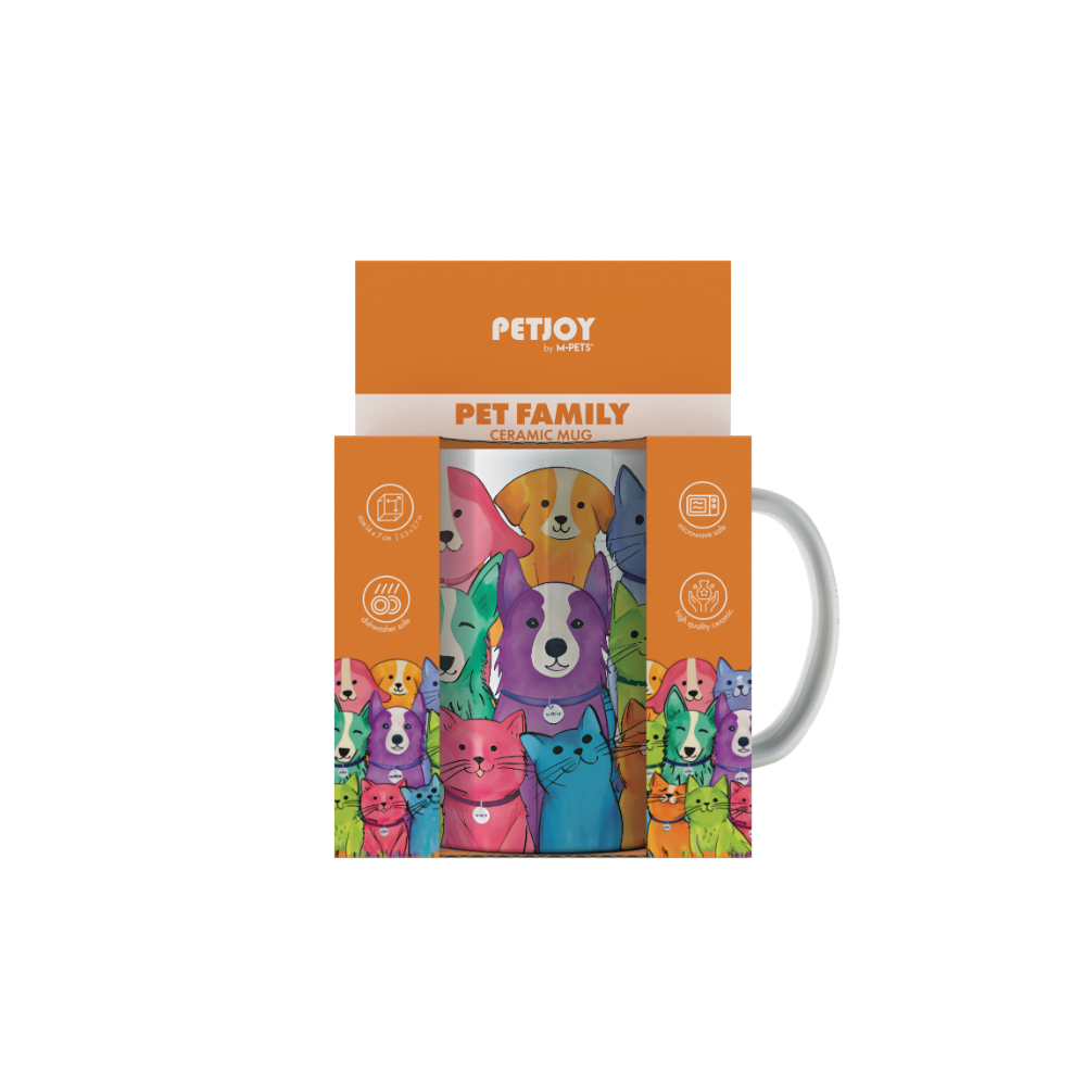 PETJOY Mug PetFamily - Colour  350ml