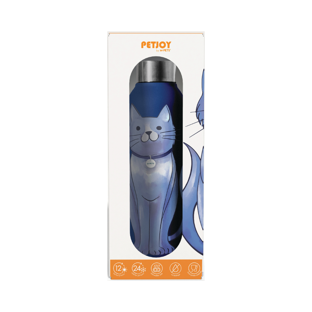 PETJOY Purrfect Hydration Stainless Drinking Bottle PetFamily