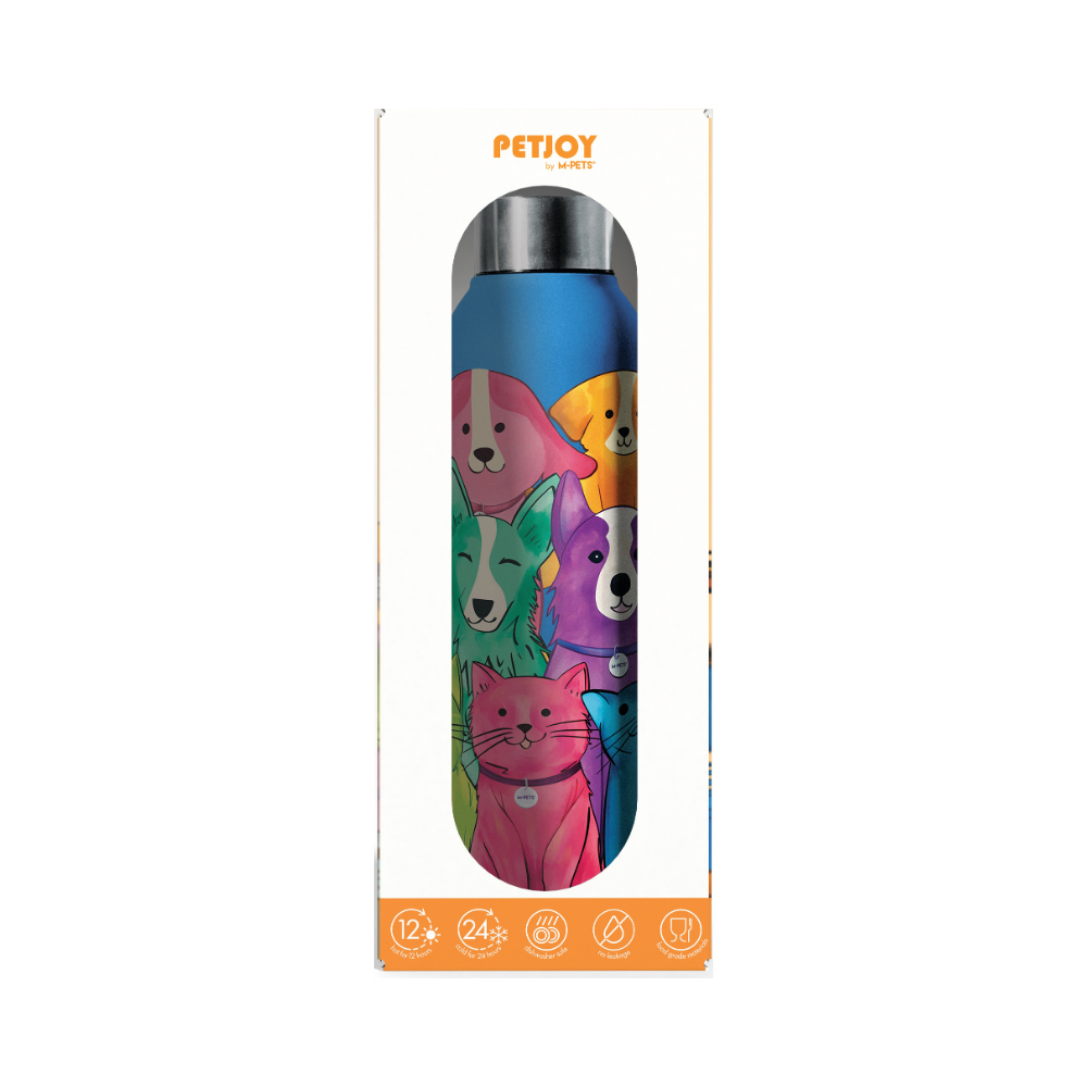 PETJOY Purrfect Hydration Stainless Drinking Bottle PetFamily