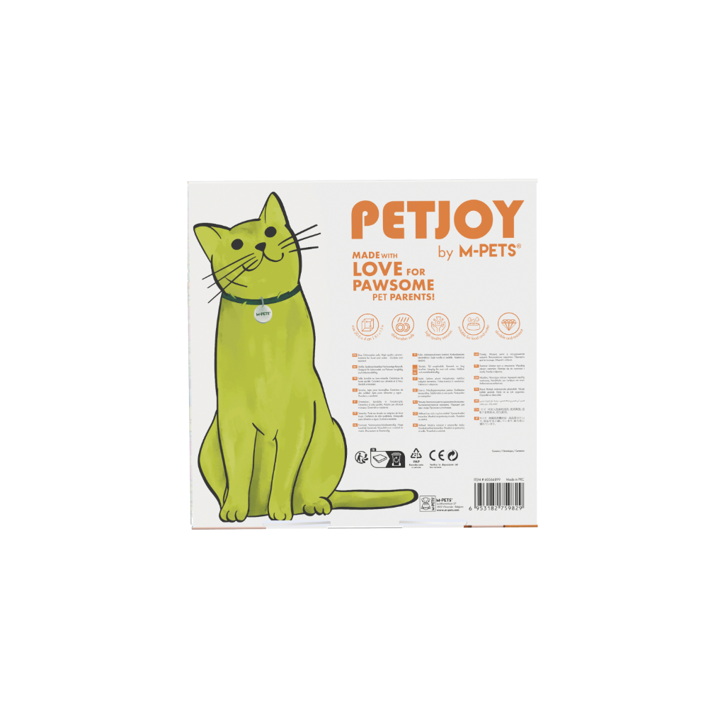 PETJOY Purring Bowl - Orange 300ml