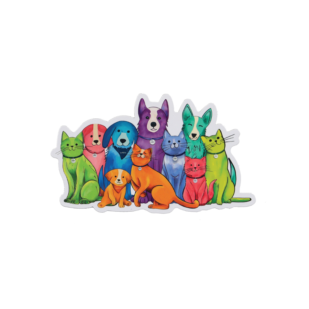 PETJOY Magnet PetFamily - Colour