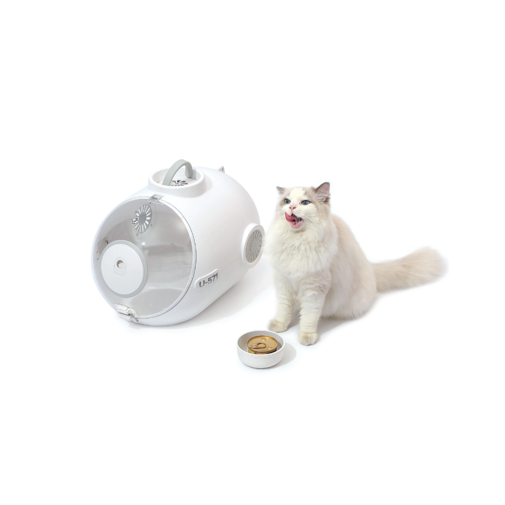 SUBMARINE Pet Carrier White