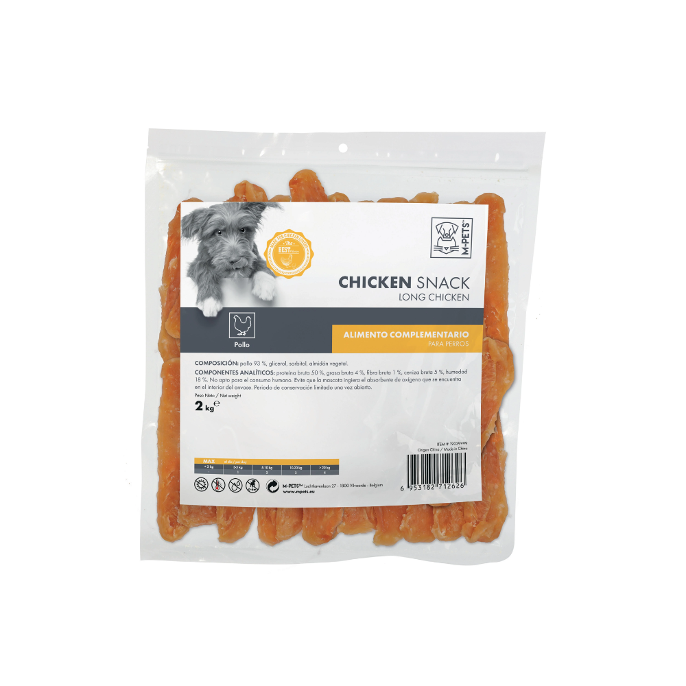 Friandise pour chien au POULET LONG