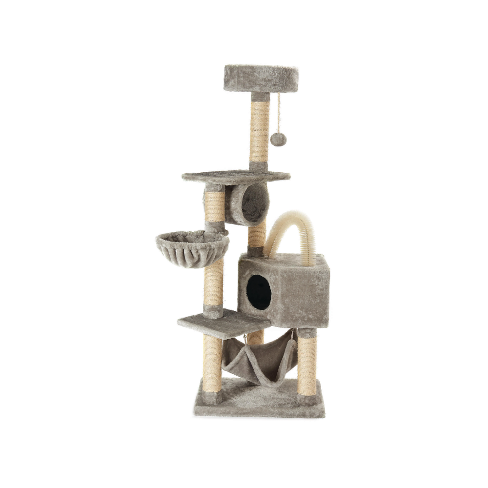 OLYMPUS Cat Tree Grey & Beige