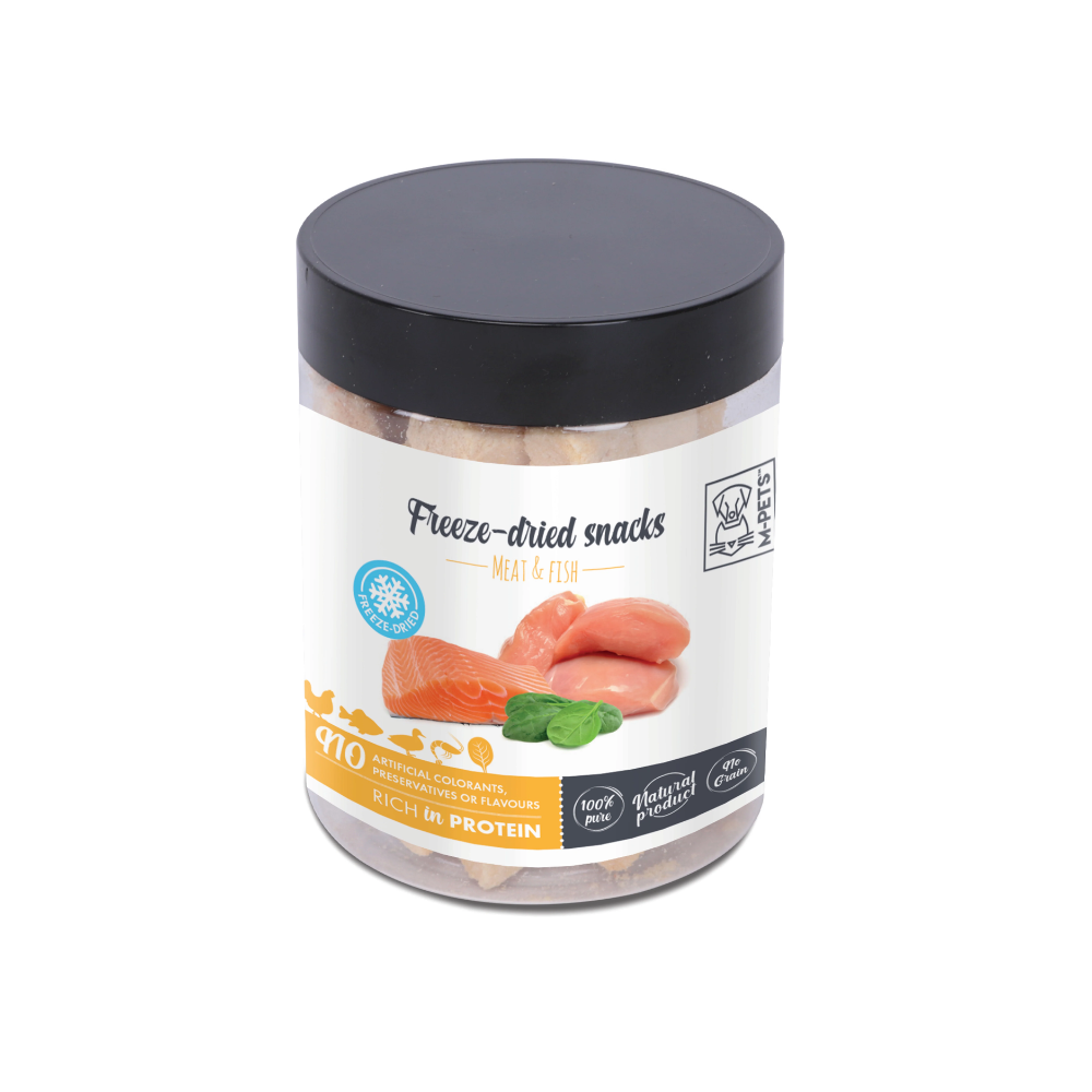 MEAT & FISH Freeze-dried snacks