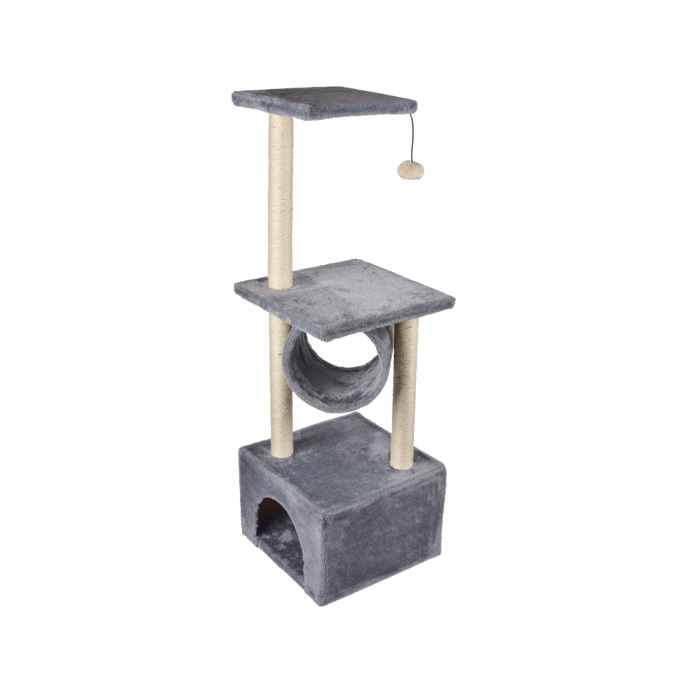 TAGA Cat Tree Grey & Beige