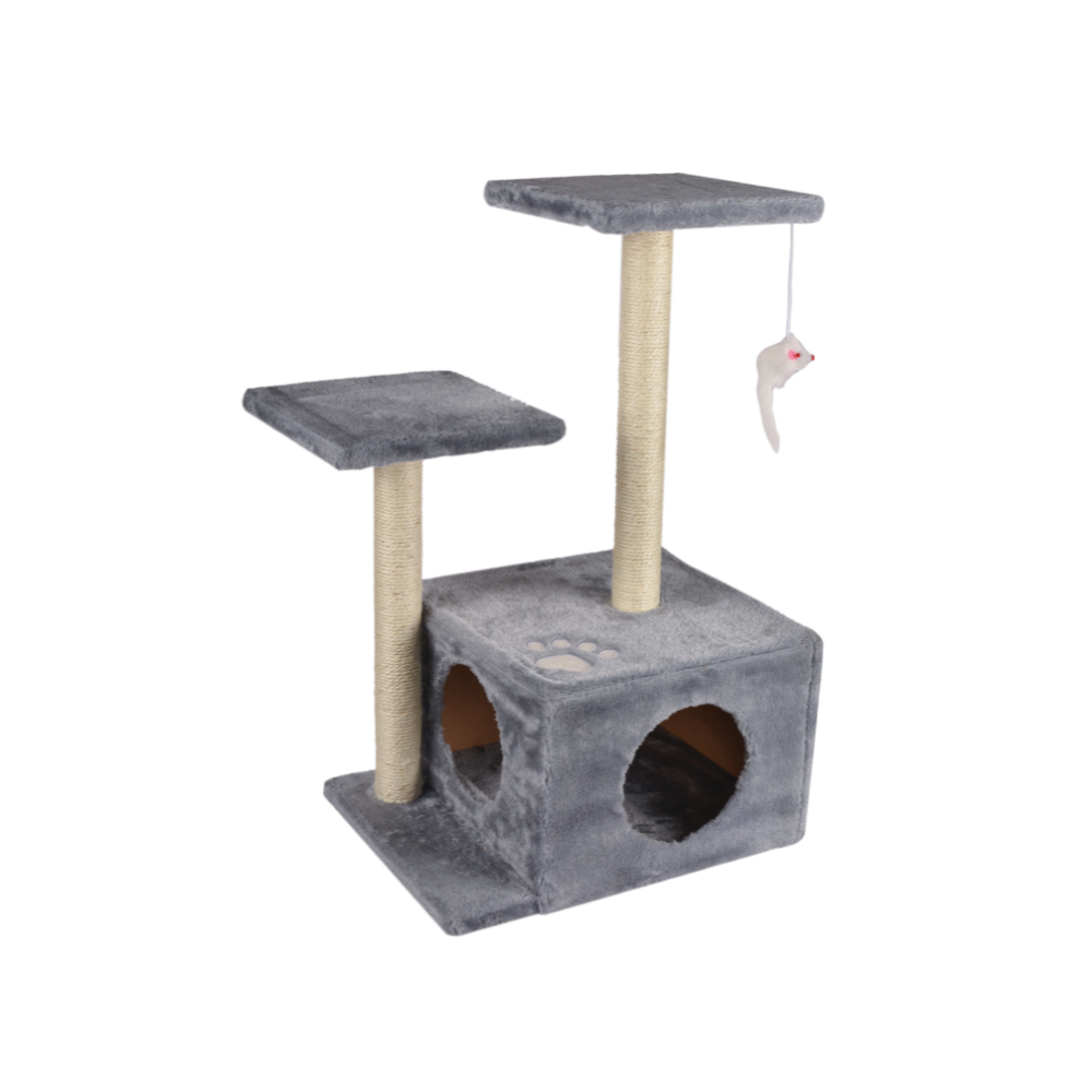 RANAK Cat Tree Grey & Beige