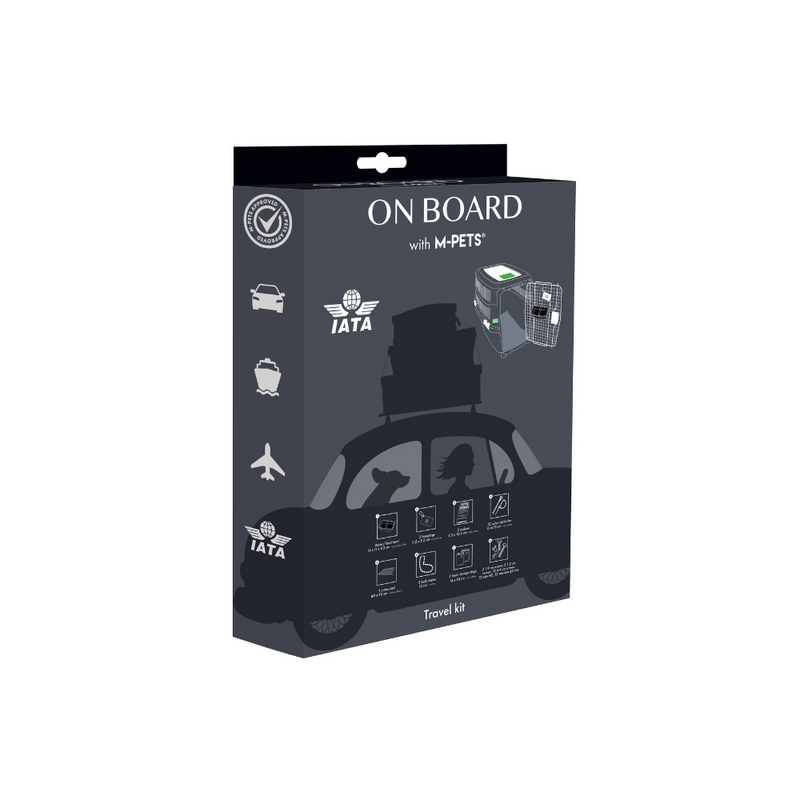 On Board Travel kit double bowl black