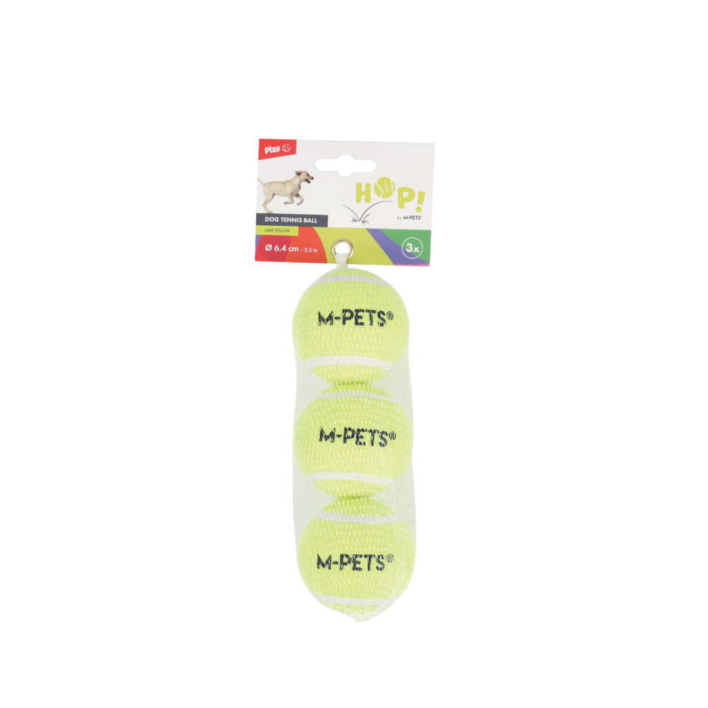 HOP Tennis Ball set 6.4 cm - 3 pcs