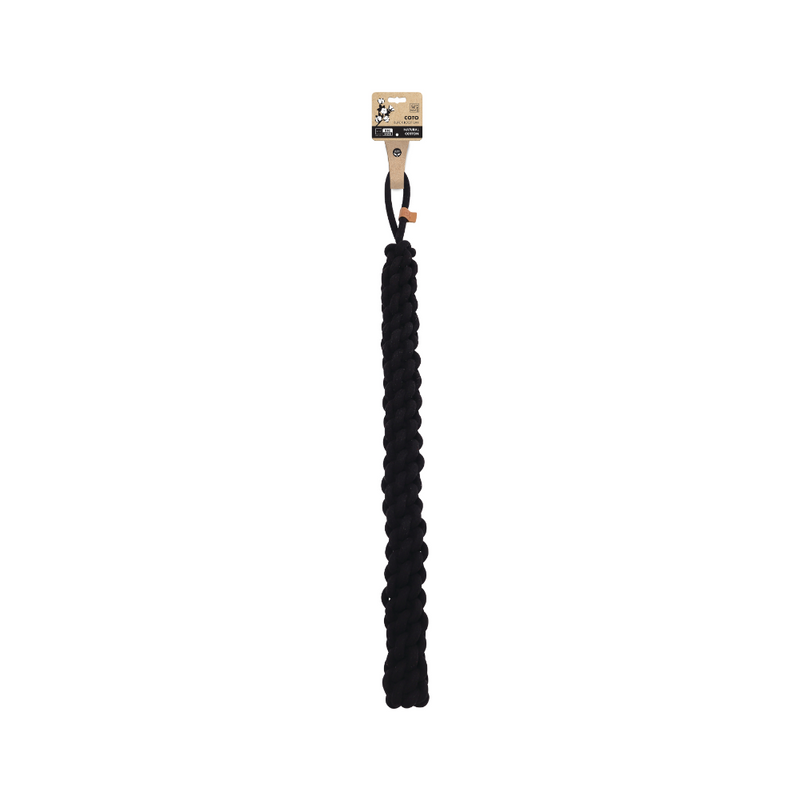 COTO Eco rope dog toys Black Loop Bar