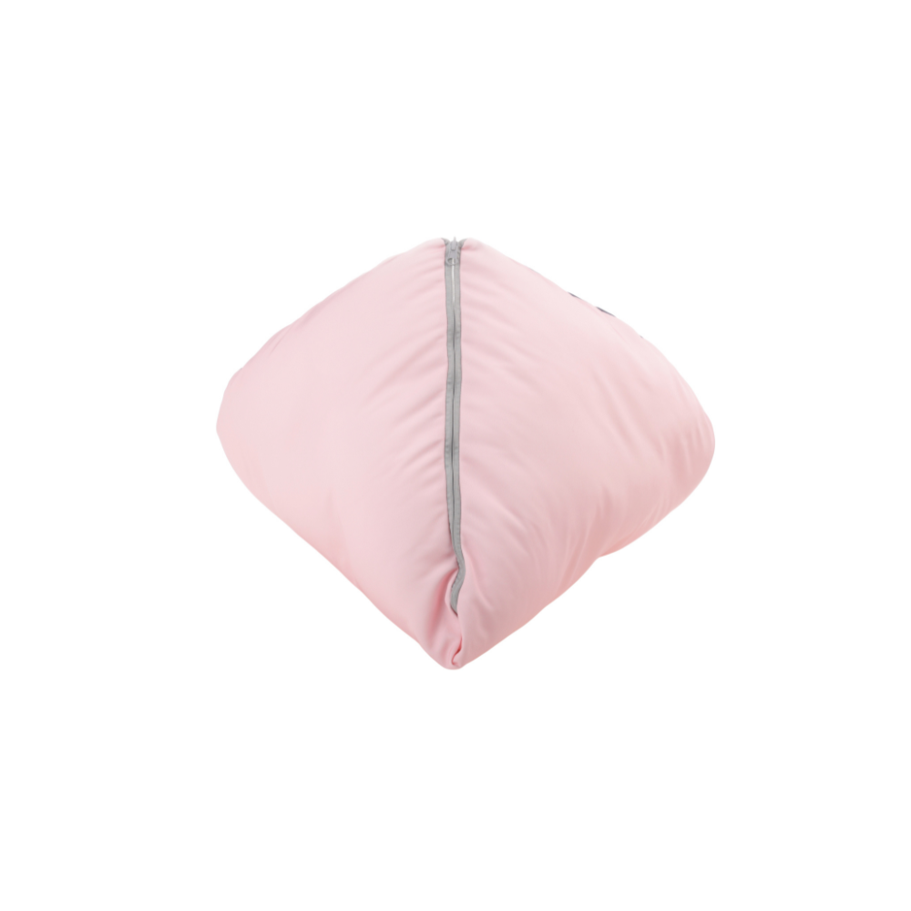 SWEET DREAMS triangle cushion pink&grey