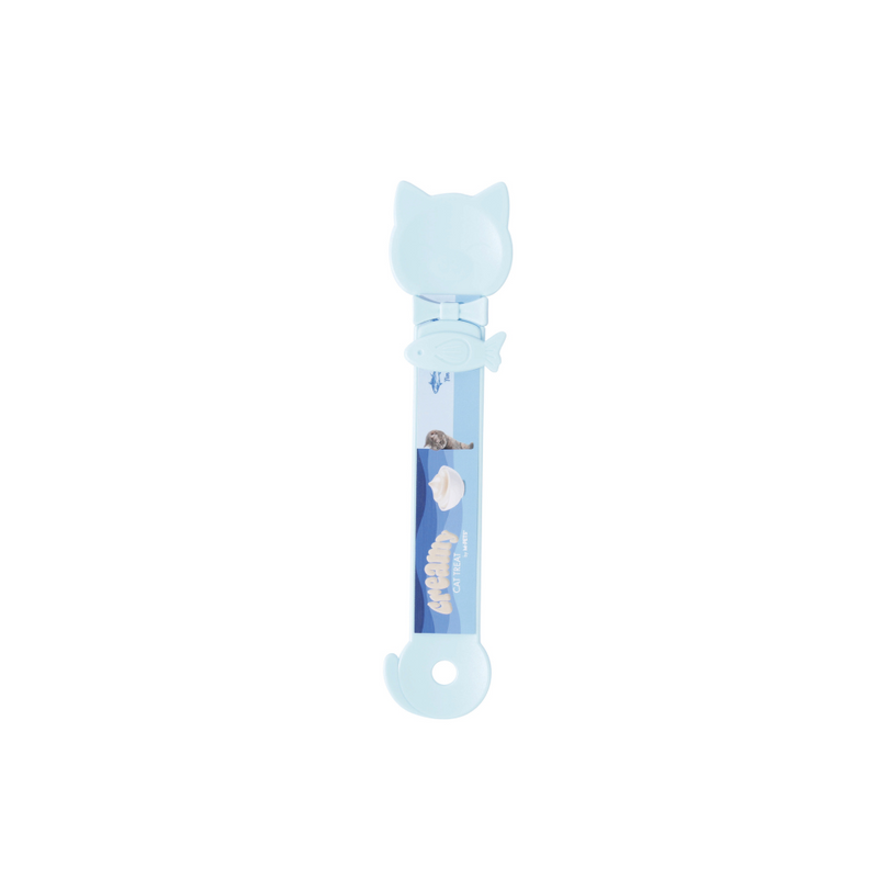 CREAMY CAT SPOON Baby Blue