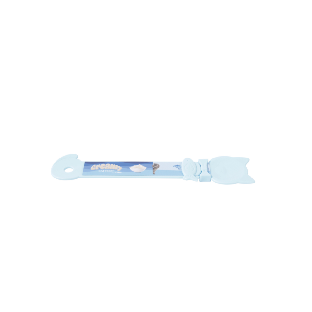 CREAMY CAT SPOON Baby Blue