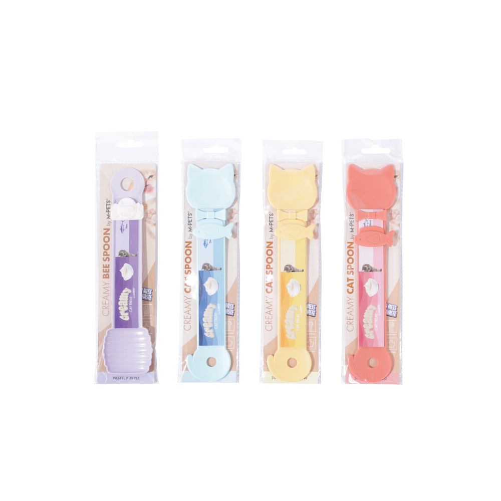 CREAMY CAT SPOON Baby Blue
