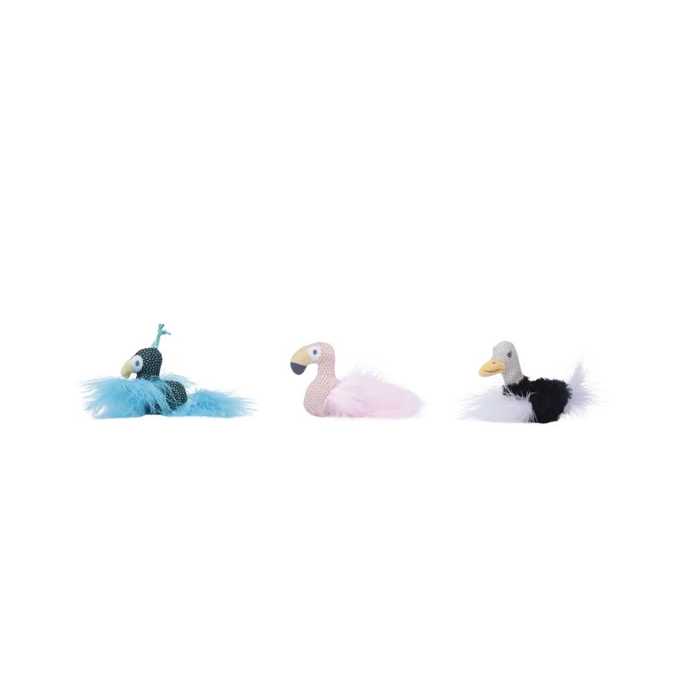 PLUME catnip toy Flamingo
