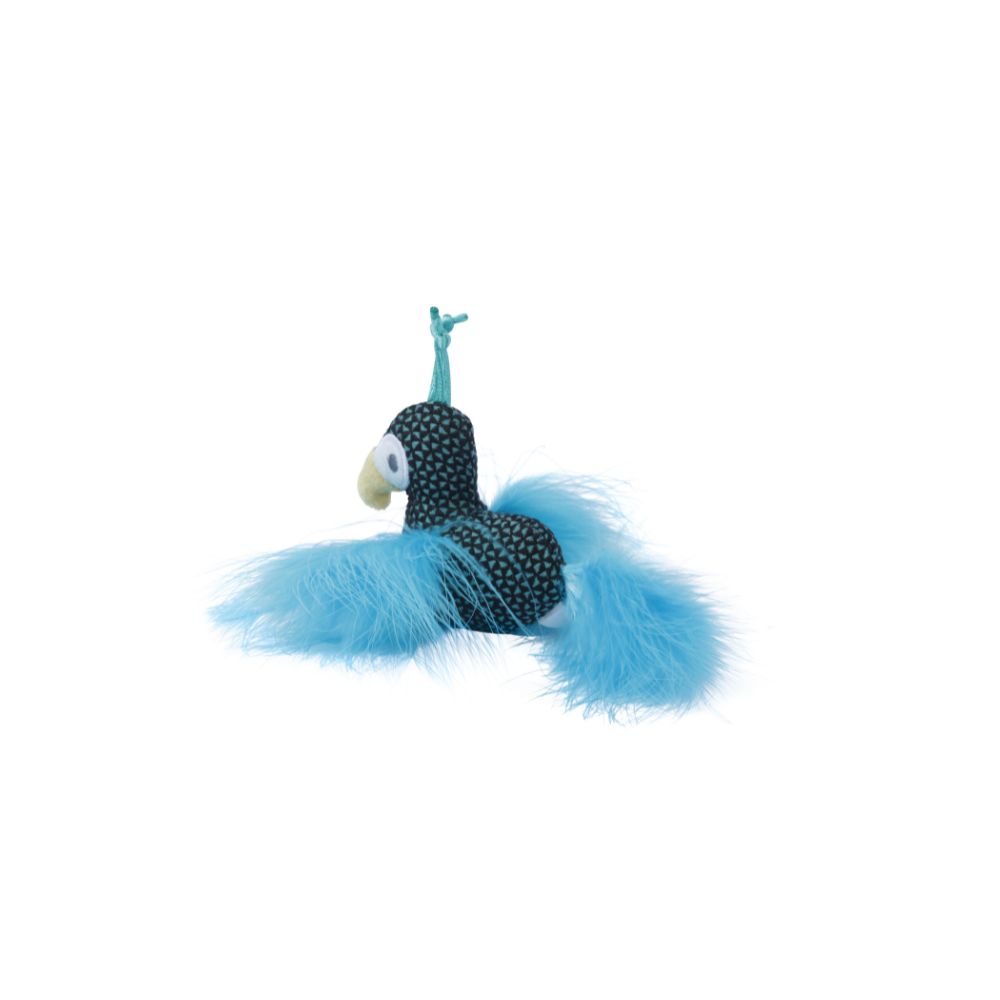 PLUME catnip toy Peacock